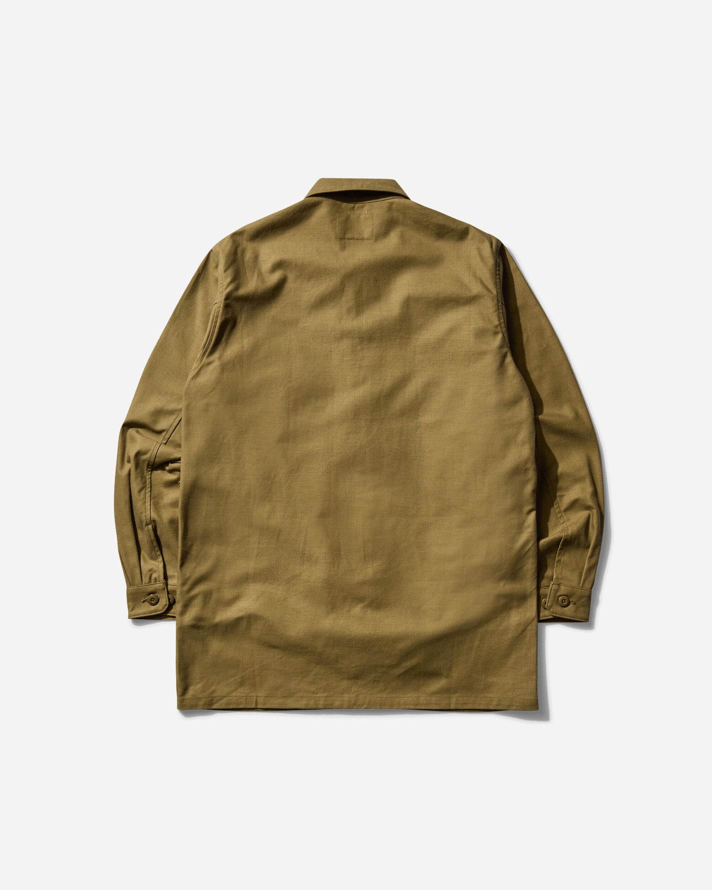 WTAPS Cbw/Ls/Cotton Twill Olive Drab Coats and Jackets Jackets 251CWDT-SHM01 OLIVEDRAB