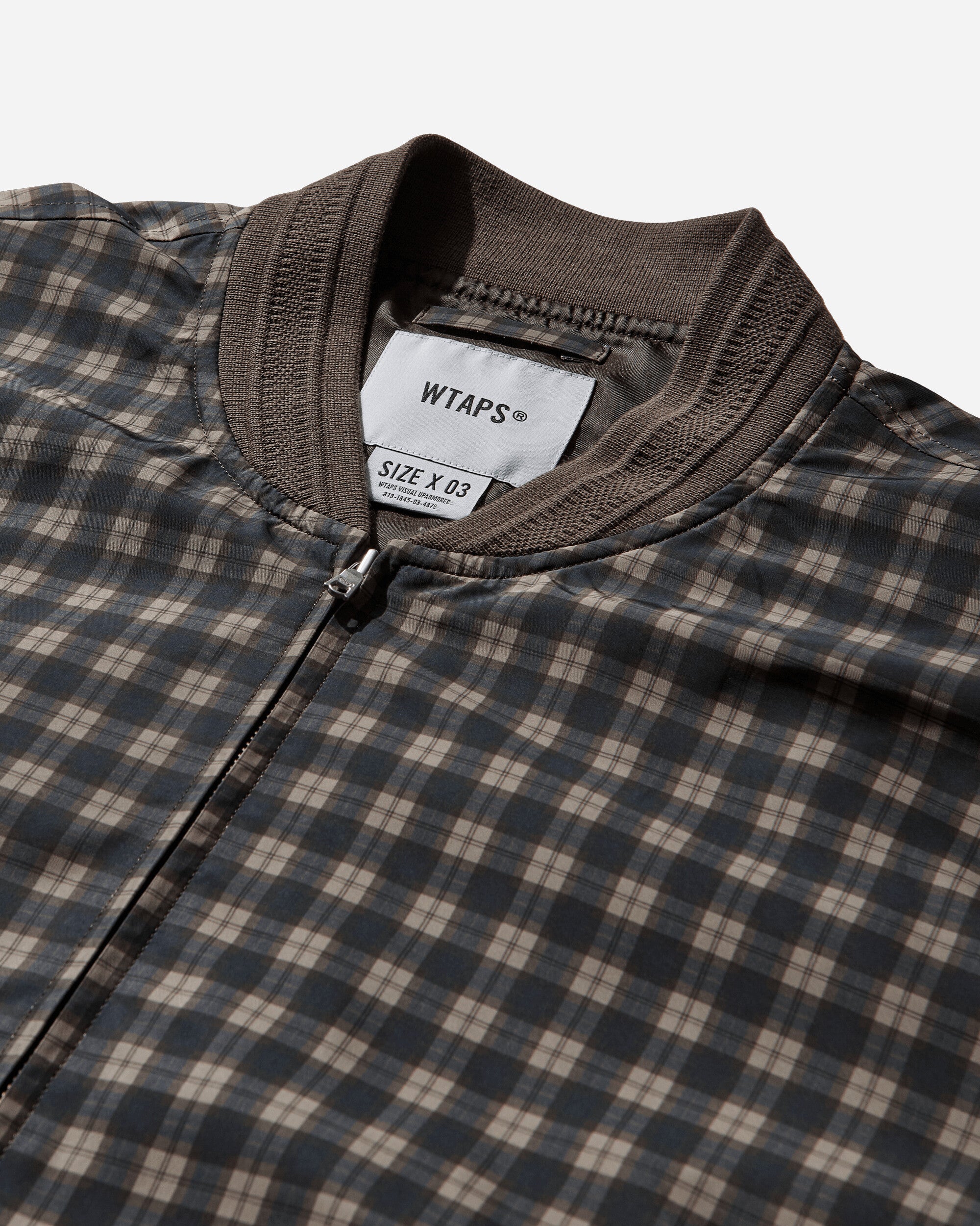 WTAPS Rs  Jacket  Poly Tussah Textile Beige Coats and Jackets Jackets 252TQDT-JKM04 BEIGE