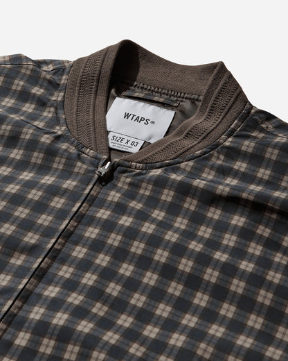 WTAPS Rs  Jacket  Poly Tussah Textile Beige Coats and Jackets Jackets 252TQDT-JKM04 BEIGE