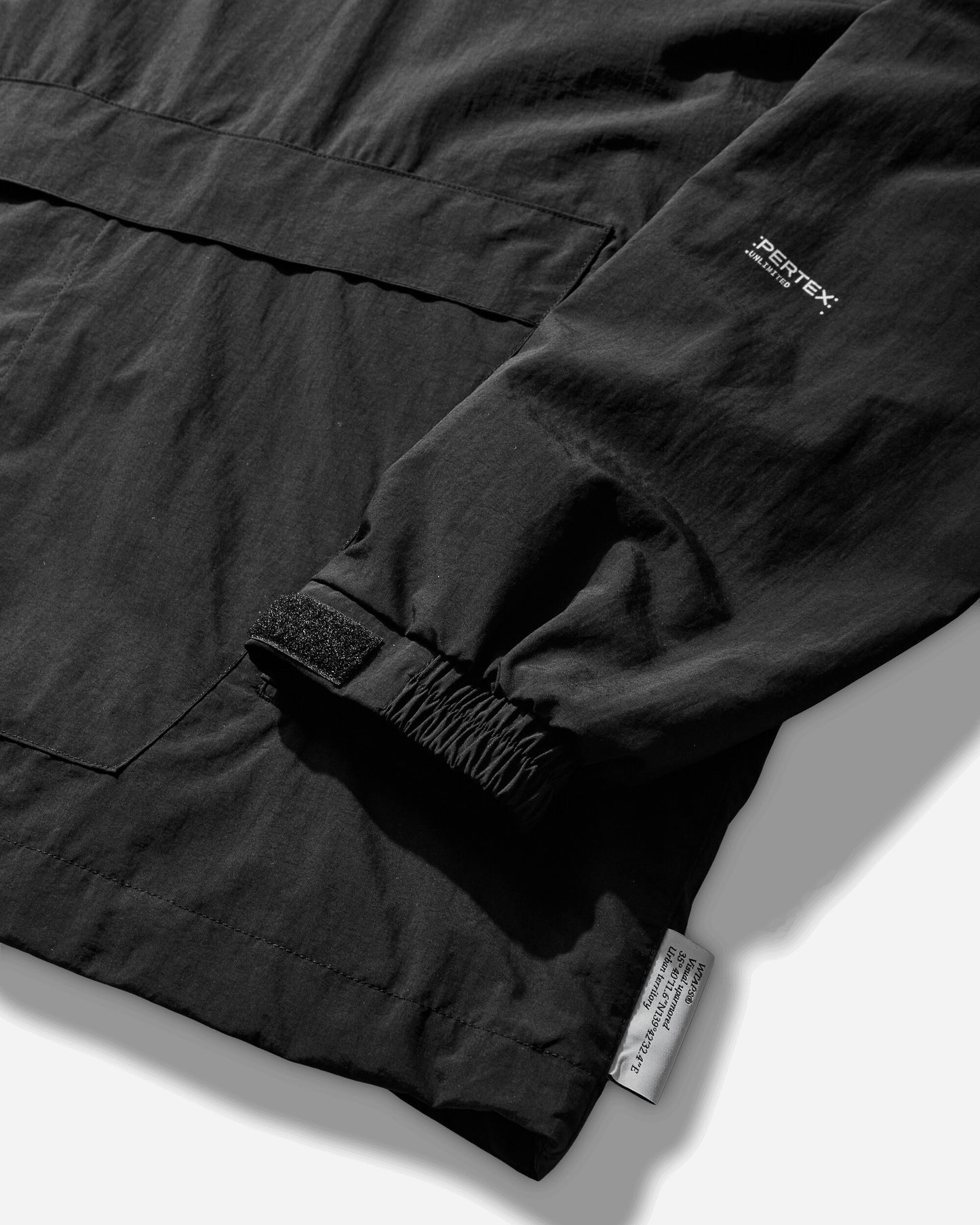 WTAPS Sbs/Jacket/Nylon/Tussah Pertex Black Coats and Jackets Jackets 261CWDT-JKM02 BLK