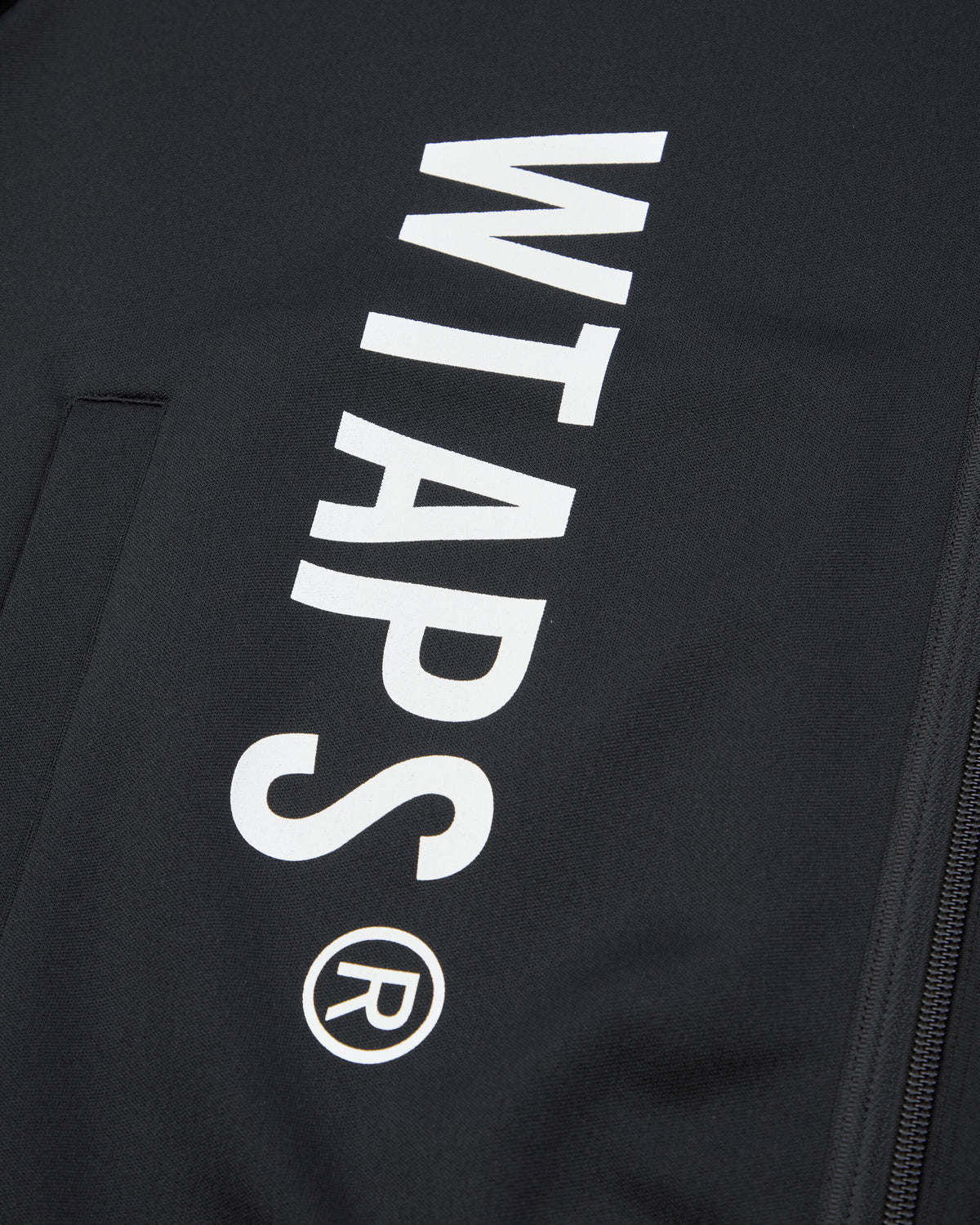 WTAPS Tipsi Zip Sweater Black Coats and Jackets Jackets 262ATDT-CSM31 BLACK