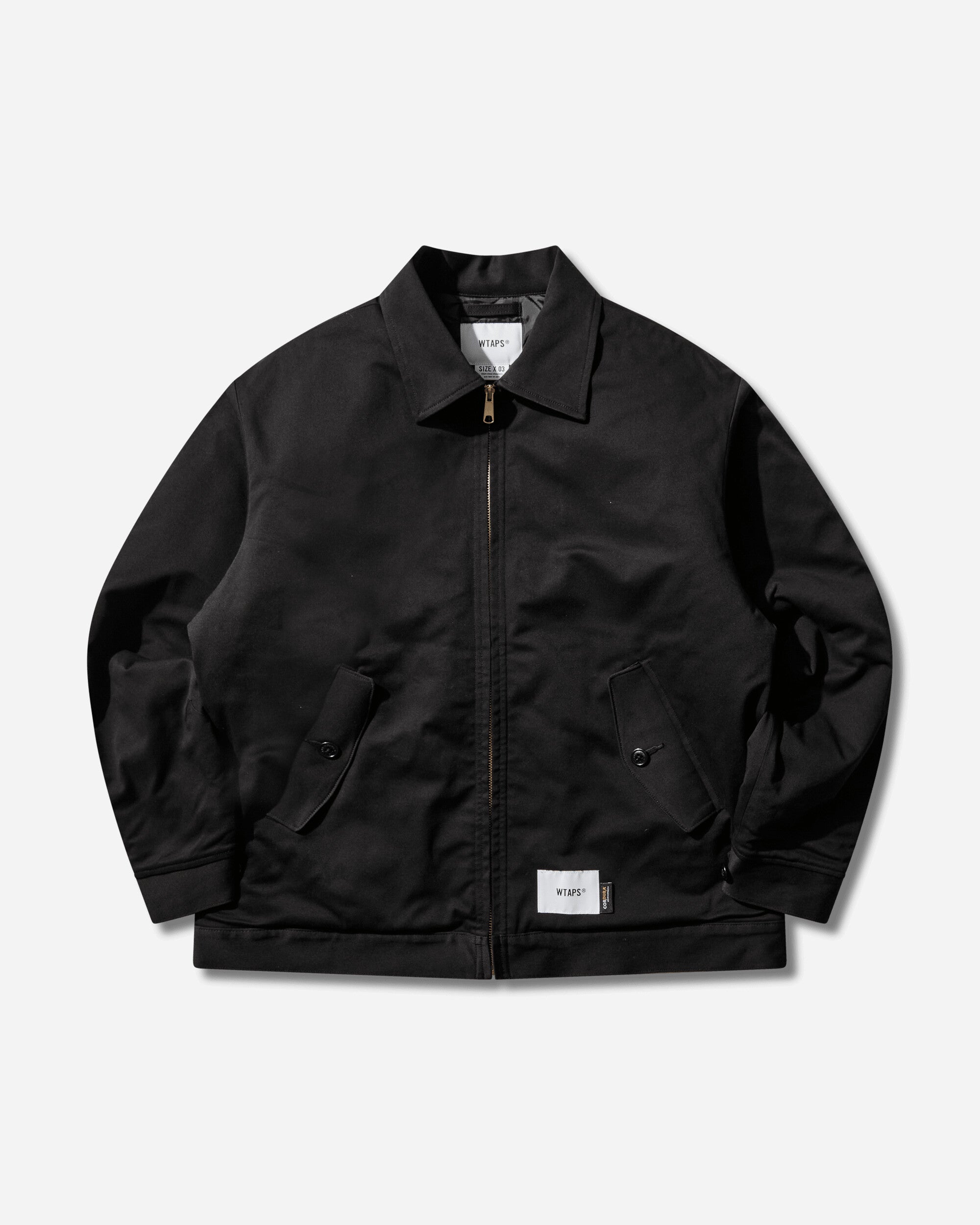 WTAPS Wrecker Jacket Nyco Twill Cordura Black Coats and Jackets Jackets 261WVDT-JKM02 BLK