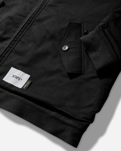WTAPS Wrecker Jacket Nyco Twill Cordura Black Coats and Jackets Jackets 261WVDT-JKM02 BLK