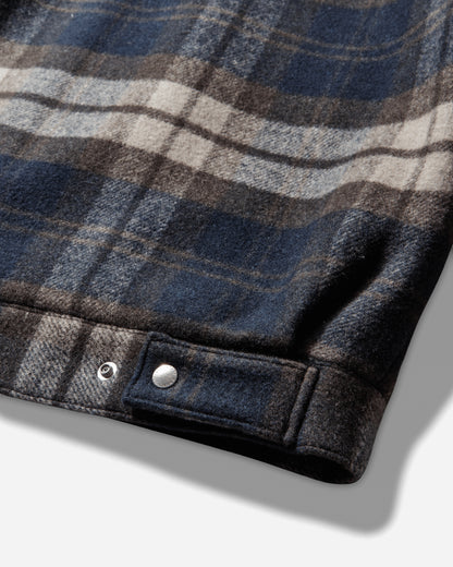 WTAPS Wrecker  Jacket  Wopl Melton Textile Beige Coats and Jackets Jackets 252TQDT-JKM03 BEIGE