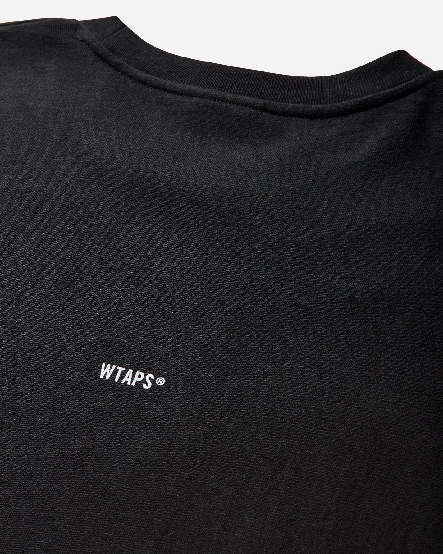 WTAPS 252Mv/Ls/Cotton Black T-Shirts Longsleeve 252ATDT-LTM01S BLACK