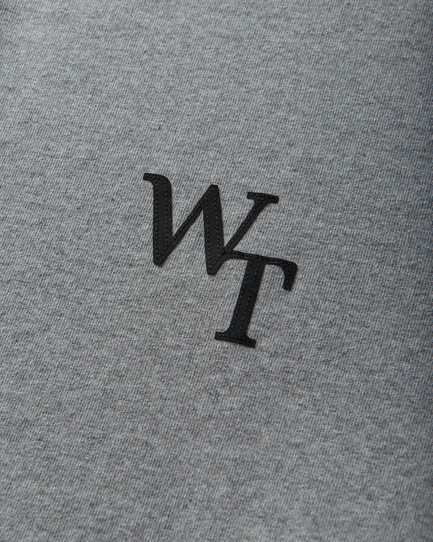 WTAPS Academy Ls Cotton Ash Gray T-Shirts Longsleeve 261ATDT-CSM10 GRY