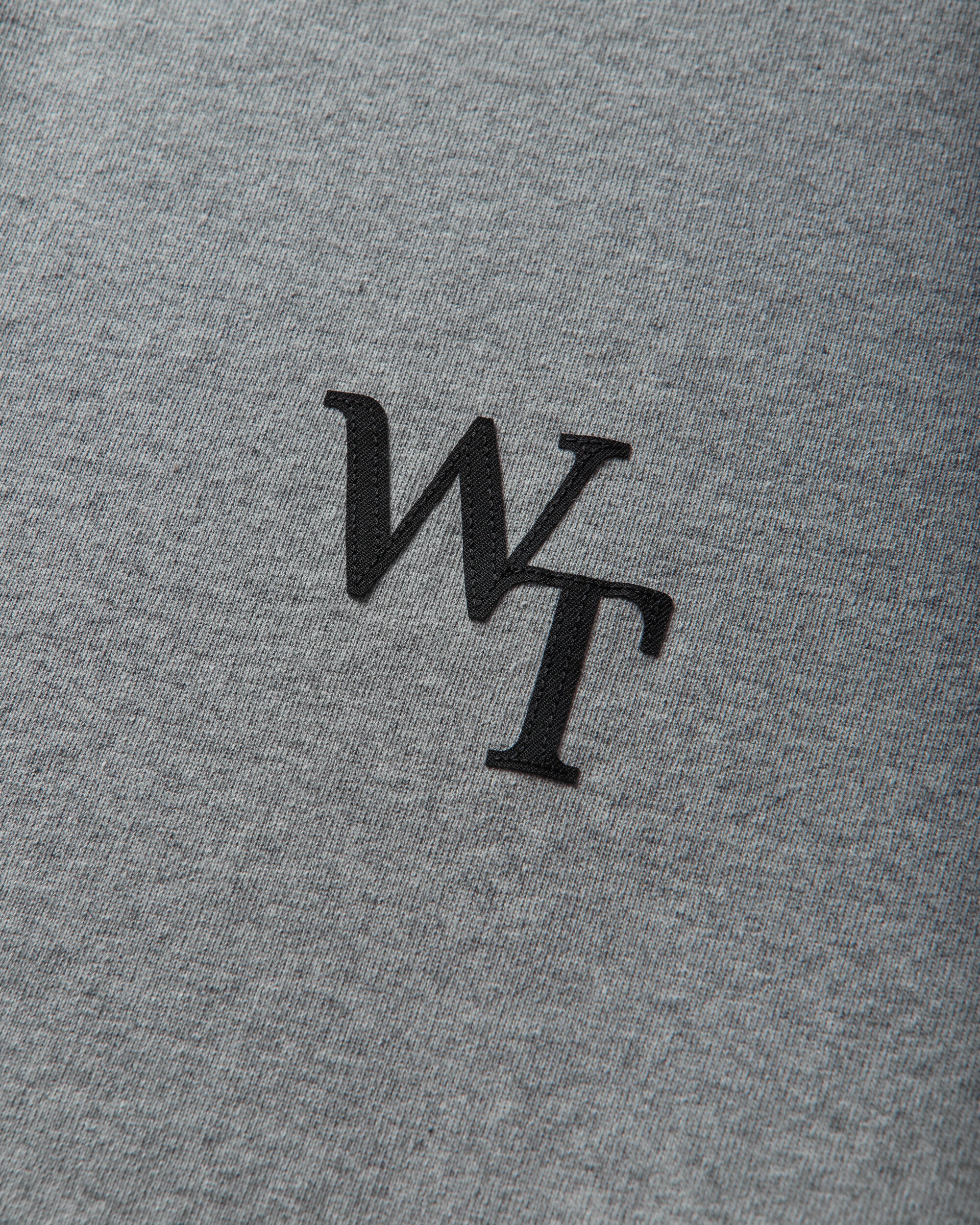 WTAPS Academy Ls Cotton Ash Gray T-Shirts Longsleeve 261ATDT-CSM10 GRY