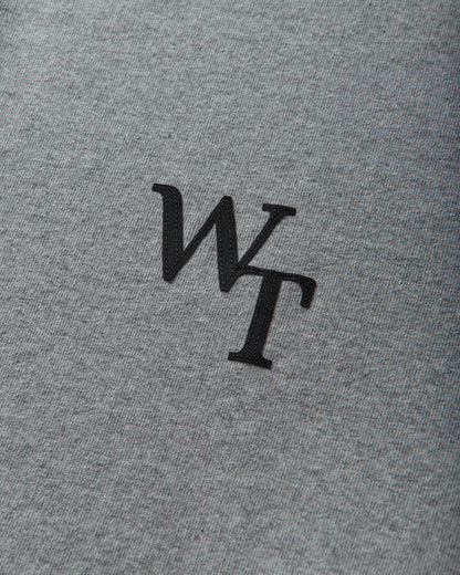 WTAPS Academy Ls Cotton Ash Gray T-Shirts Longsleeve 261ATDT-CSM10 GRY