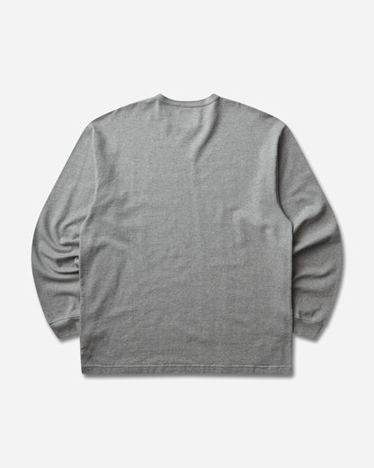 WTAPS Academy Ls Cotton Ash Gray T-Shirts Longsleeve 261ATDT-CSM10 GRY