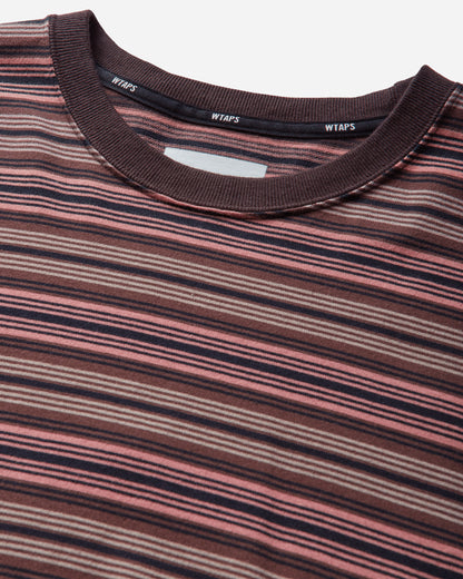 WTAPS Bdy 01/Ls/Cotton Brown T-Shirts Longsleeve 261ATDT-CSM11 BRW