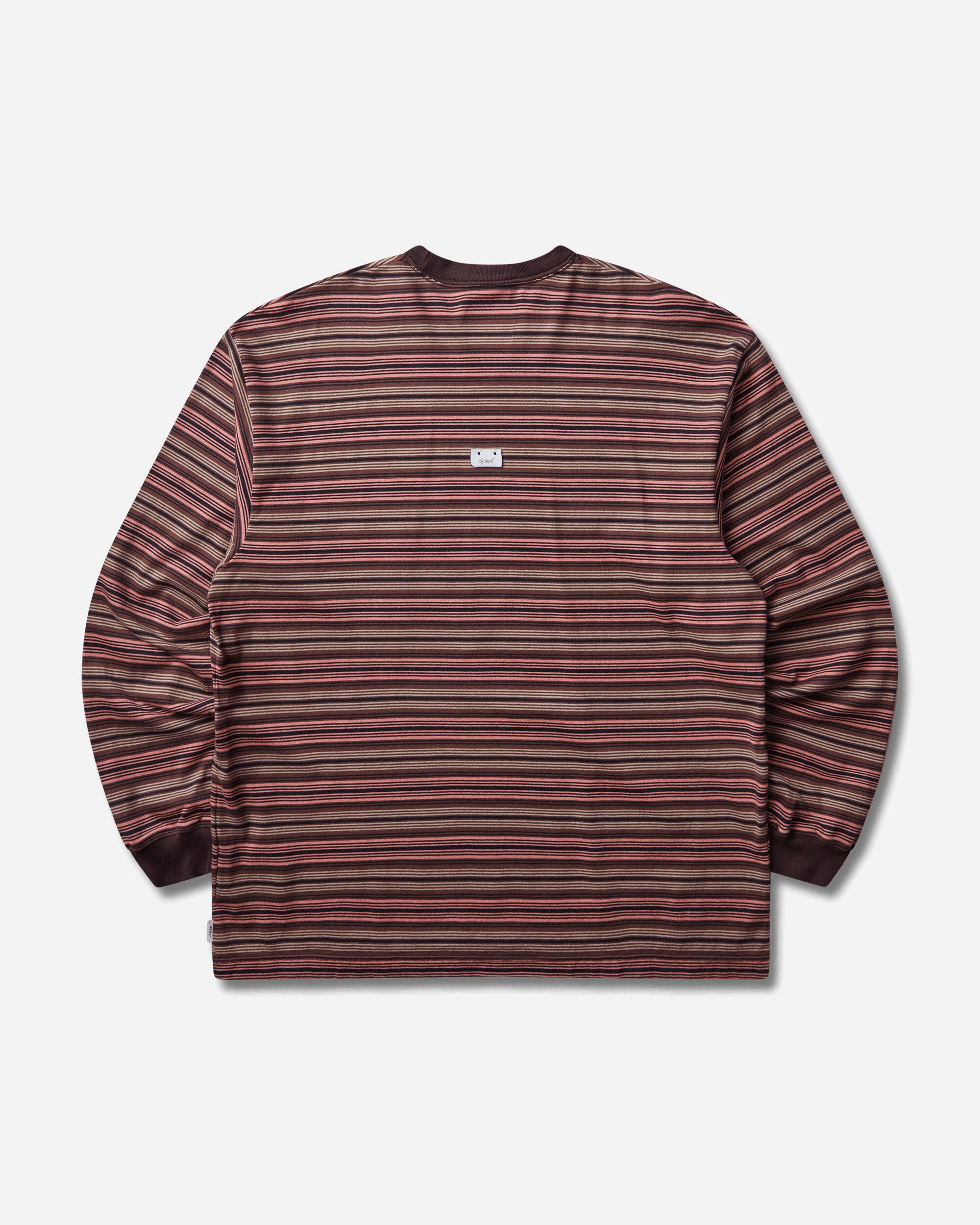WTAPS Bdy 01/Ls/Cotton Brown T-Shirts Longsleeve 261ATDT-CSM11 BRW