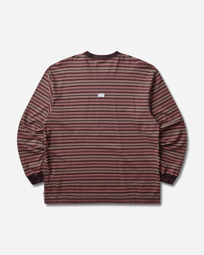 WTAPS Bdy 01/Ls/Cotton Brown T-Shirts Longsleeve 261ATDT-CSM11 BRW