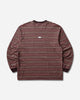 WTAPS Bdy 01/Ls/Cotton Brown T-Shirts Longsleeve 261ATDT-CSM11 BRW