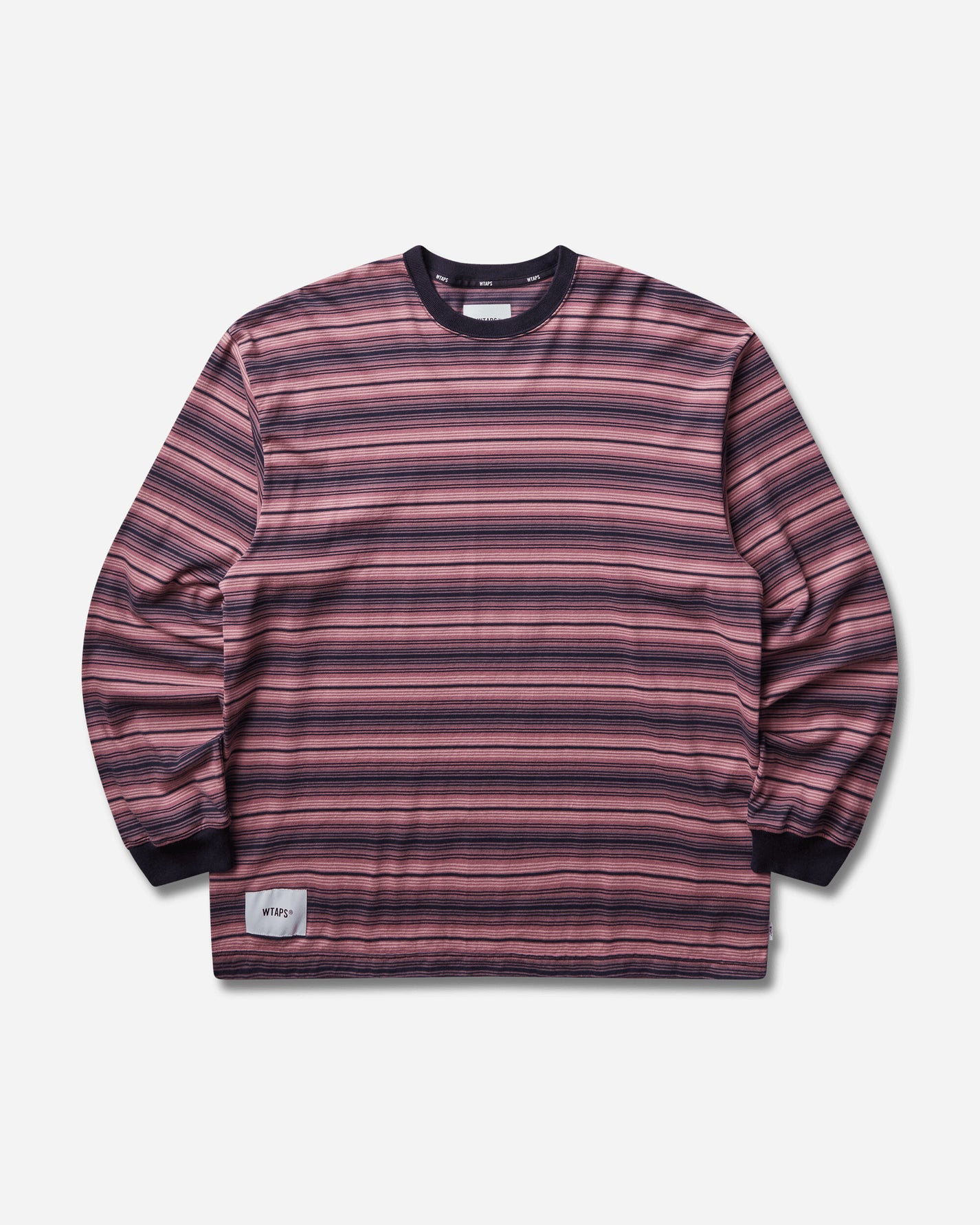 WTAPS Bdy 01/Ls/Cotton Pink T-Shirts Longsleeve 261ATDT-CSM11 PNK