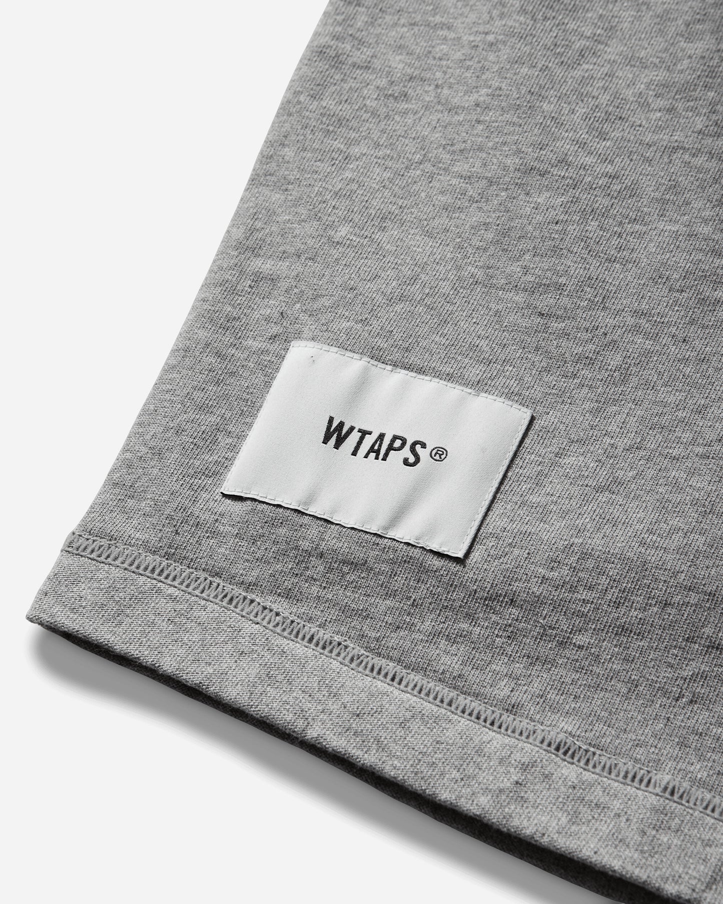 WTAPS Ian Ls Cotton Blackxgray T-Shirts Longsleeve 261ATDT-CSM06 BLY