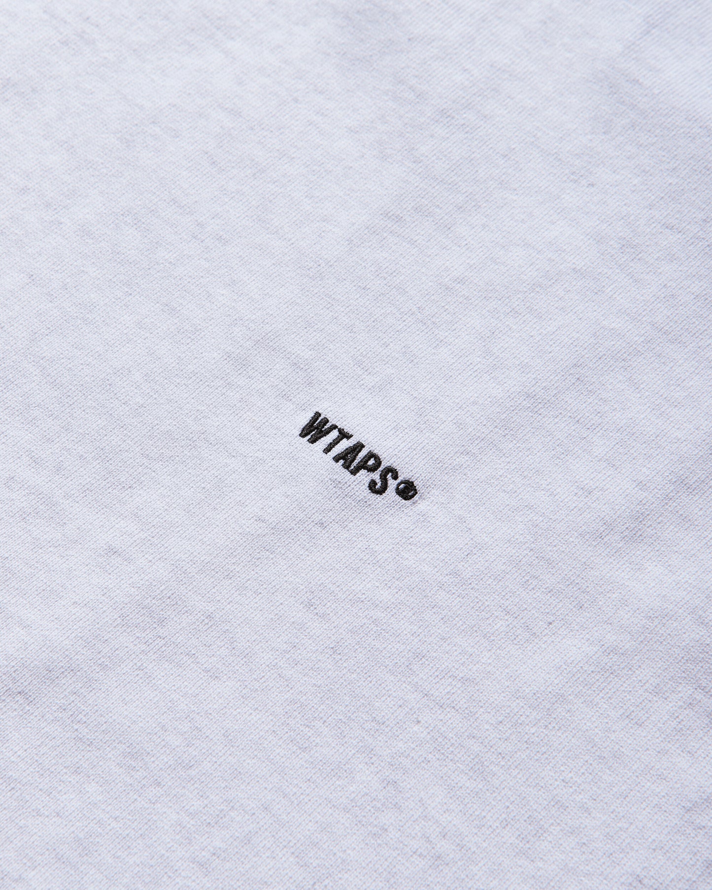 WTAPS Ian  Ls  Cotton Black/Light Gray T-Shirts Longsleeve 252ATDT-CSM06 BLACKLIGHTGRAY