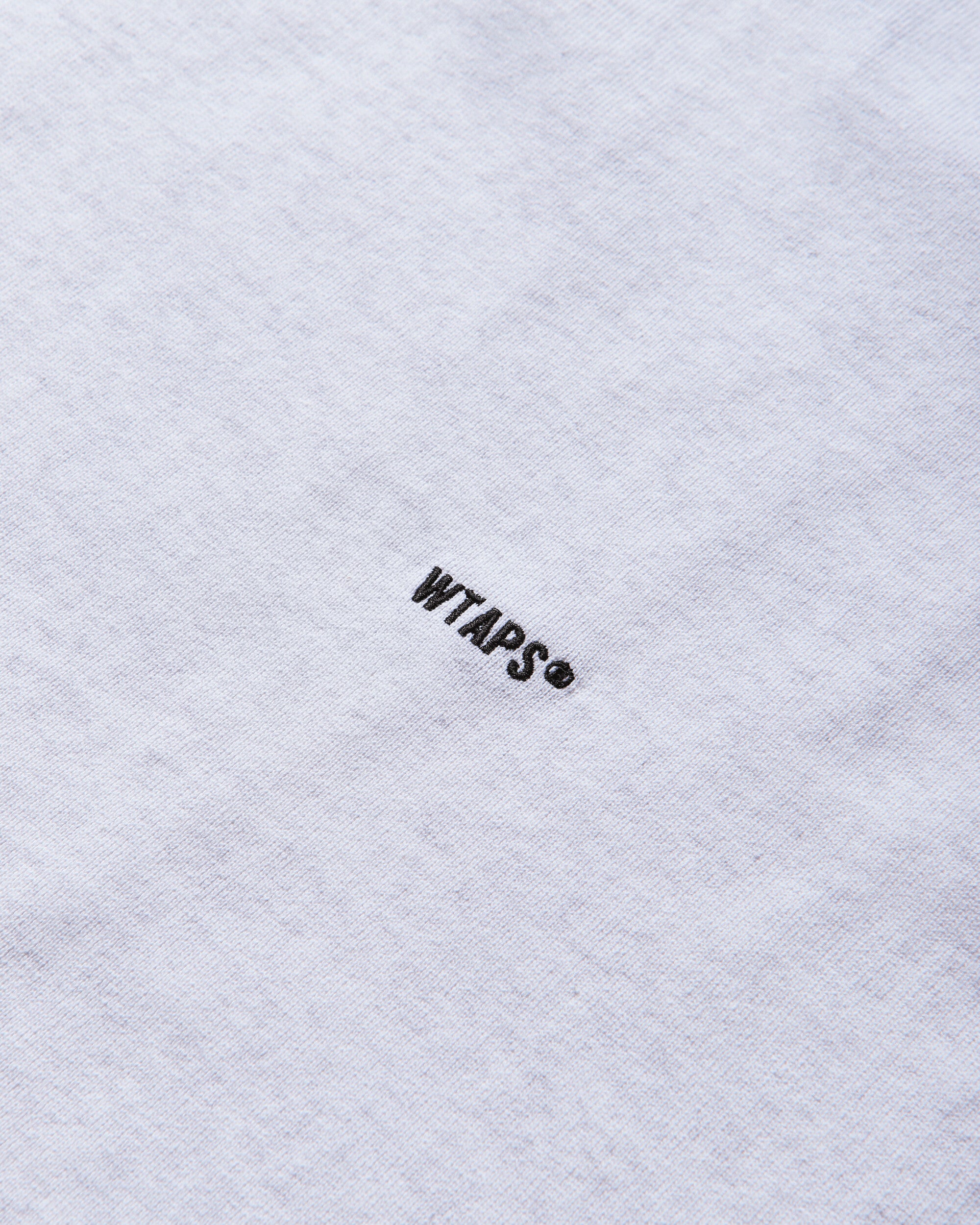 WTAPS Ian  Ls  Cotton Black/Light Gray T-Shirts Longsleeve 252ATDT-CSM06 BLACKLIGHTGRAY