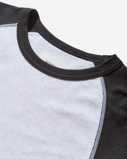 WTAPS Ian  Ls  Cotton Black/Light Gray T-Shirts Longsleeve 252ATDT-CSM06 BLACKLIGHTGRAY