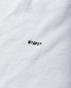 WTAPS Sign-Yd Ls Cotton White T-Shirts Longsleeve 261ATDT-CSM07 WHT