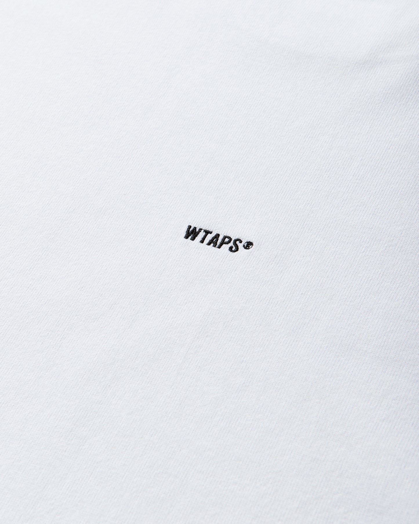 WTAPS Signyd  Ls  Cotton White T-Shirts Longsleeve 252ATDT-CSM07 WHITE