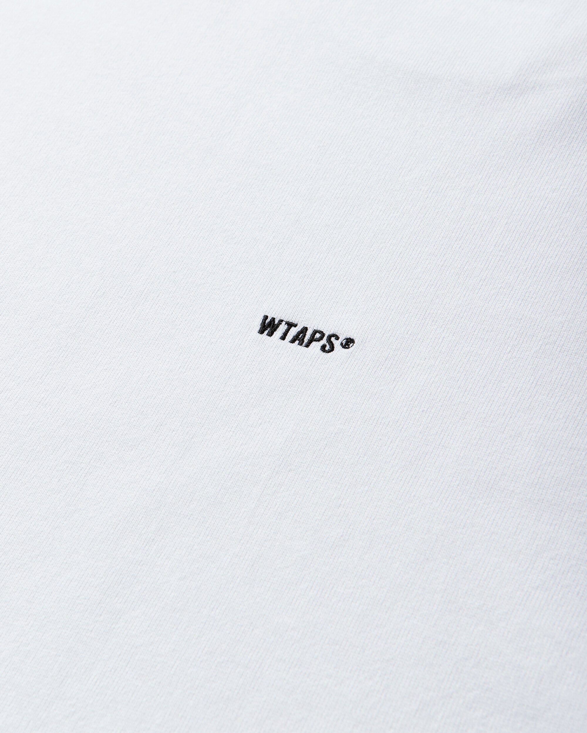 WTAPS Signyd  Ls  Cotton White T-Shirts Longsleeve 252ATDT-CSM07 WHITE