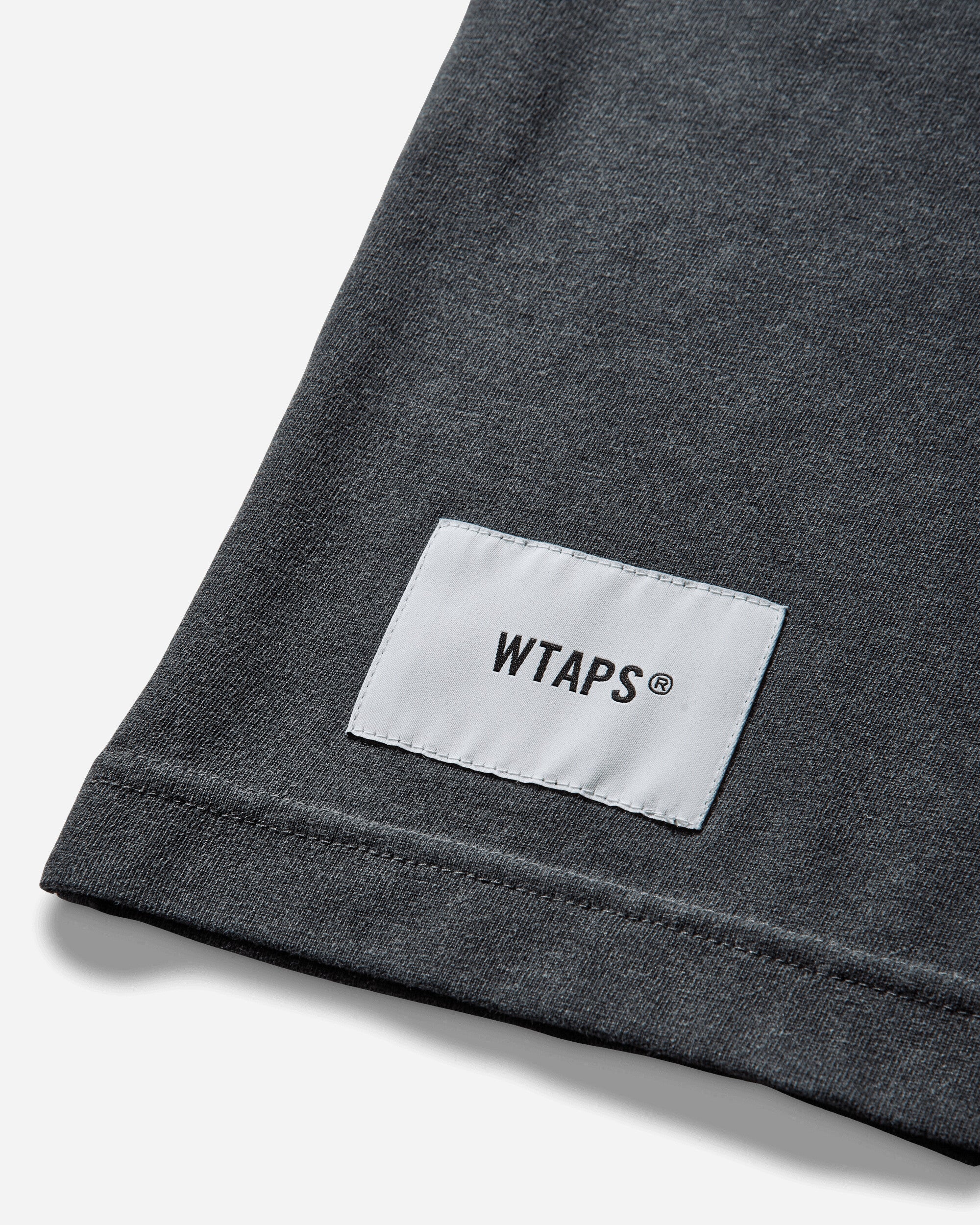 WTAPS Sldr Ls Cotton Gray T-Shirts Longsleeve 261ATDT-CSM12 GRY