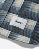 WTAPS Txt 02 Ls Cotton Flannel Textile Of Blue T-Shirts Longsleeve 261TQDT-SHM02 BLU