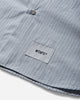 WTAPS Bd 06  Ls  Cotton Broadcloth Textile Of Blue Shirts Longsleeve Shirt 252WVDT-SHM01 BLUE