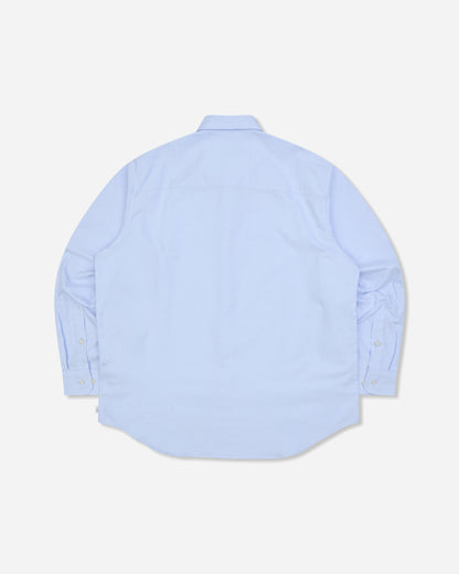 WTAPS Bd Ls 02 Ls Blue Shirts Longsleeve Shirt 262TQDT-SHM01 BLUE