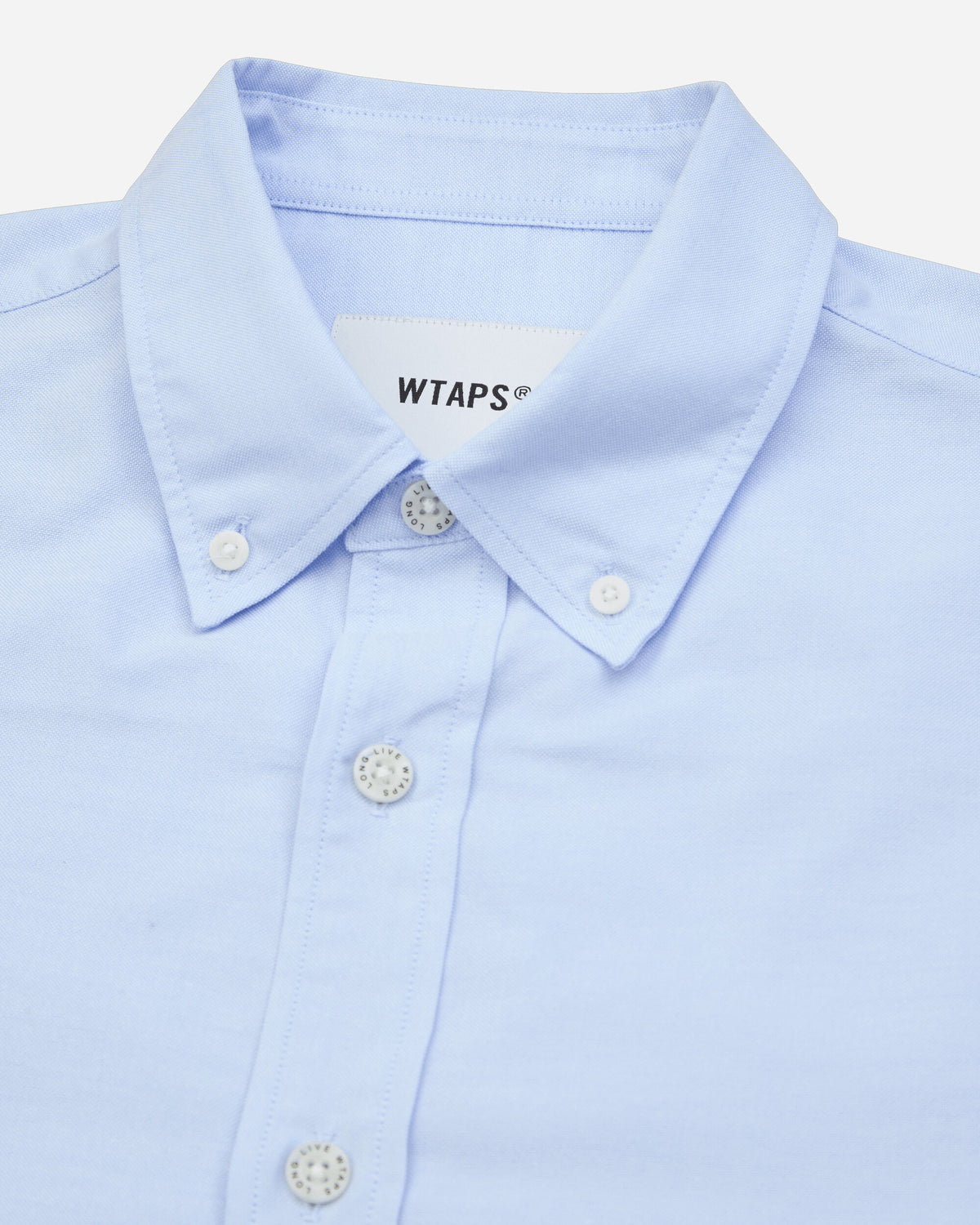 WTAPS Bd Ls 02 Ls Blue Shirts Longsleeve Shirt 262TQDT-SHM01 BLUE