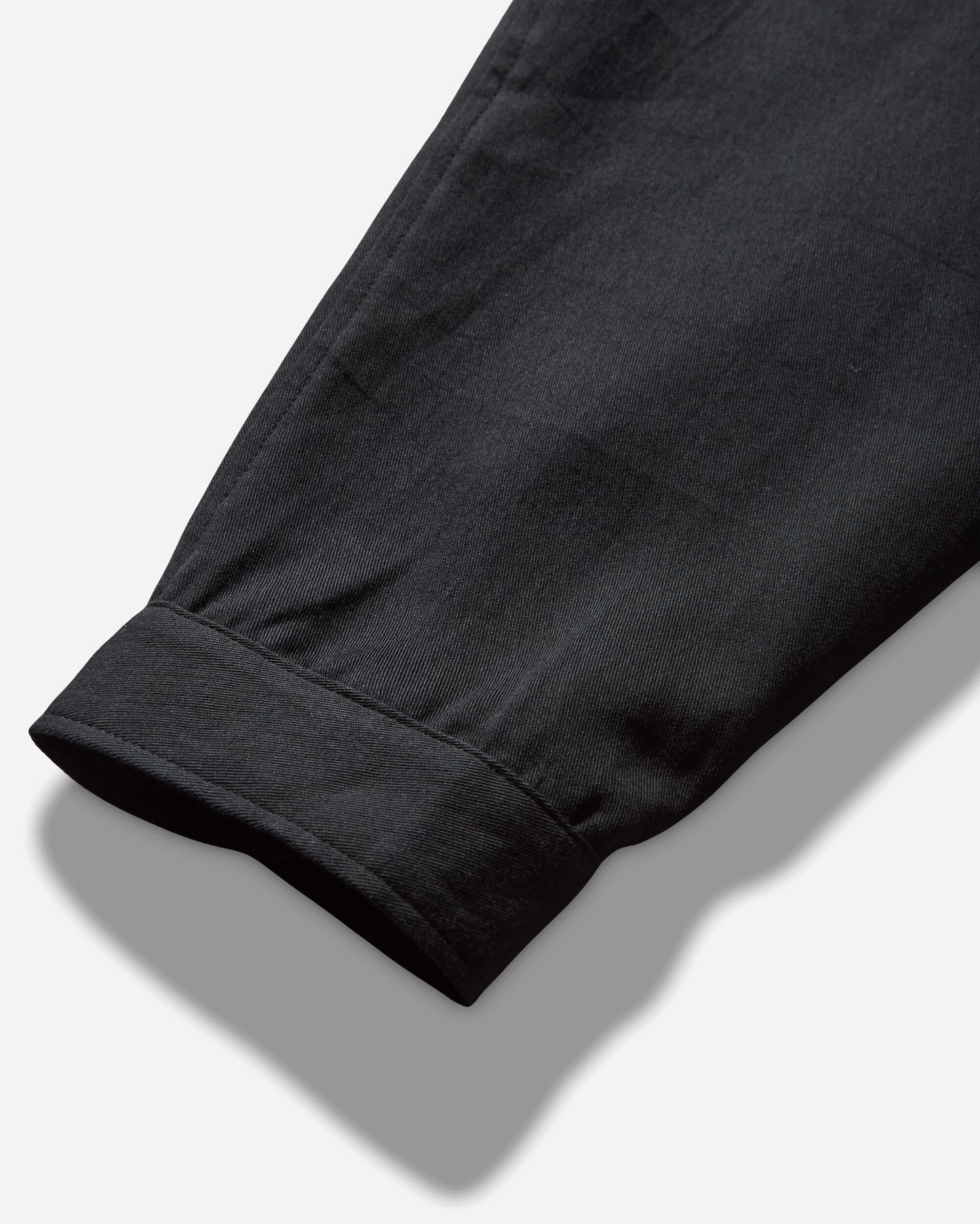 WTAPS Chamber  Ls  Cotton Twill Black Shirts Longsleeve Shirt 252WVDT-SHM04 BLACK