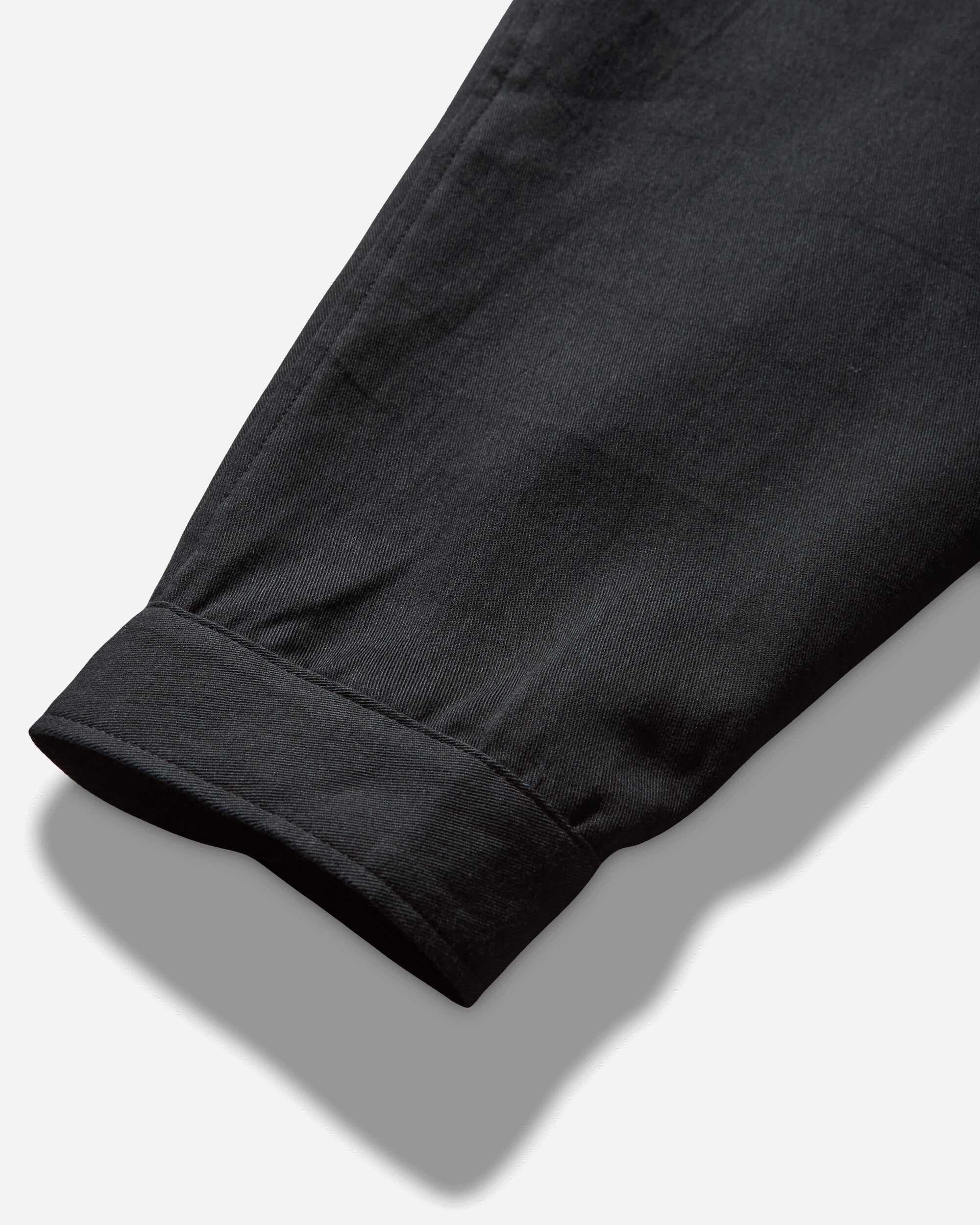 WTAPS Chamber  Ls  Cotton Twill Black Shirts Longsleeve Shirt 252WVDT-SHM04 BLACK