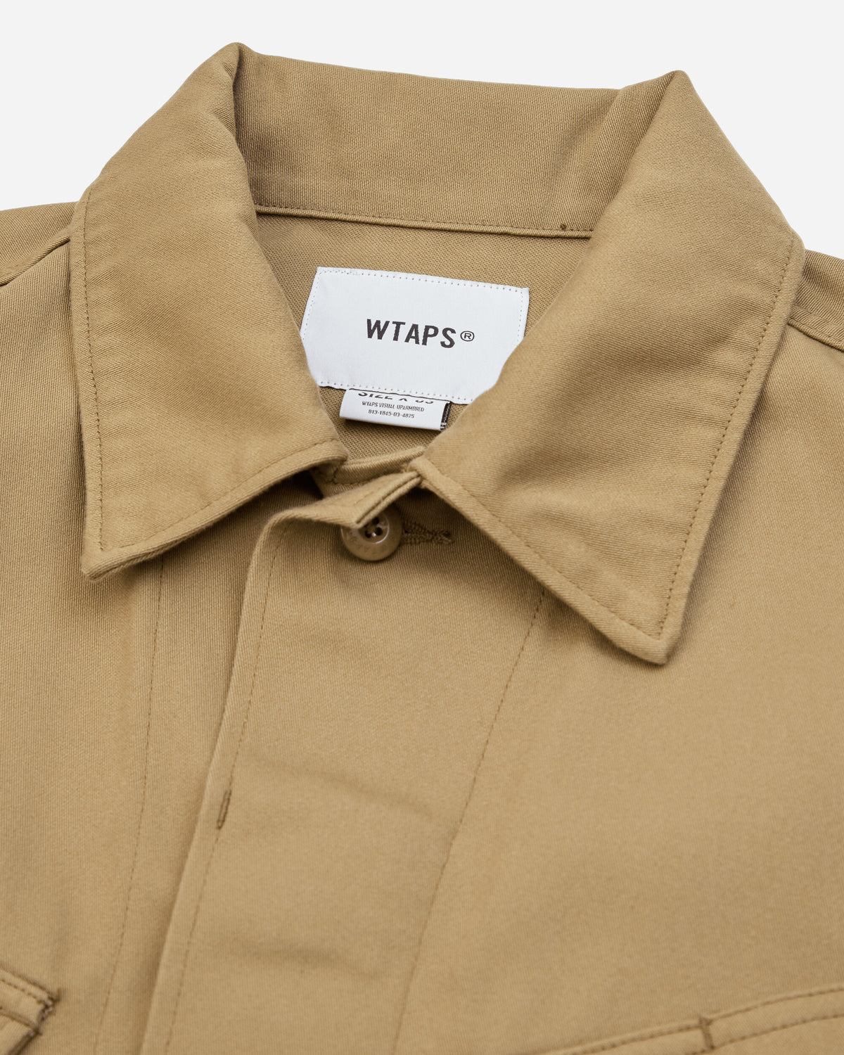 WTAPS Jmod 01 Ls Beige Shirts Longsleeve Shirt 262WVDT-SHM03 BEIGE