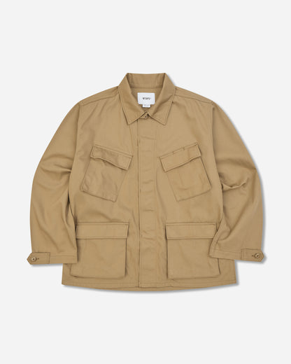 WTAPS Jmod 01 Ls Beige Shirts Longsleeve Shirt 262WVDT-SHM03 BEIGE