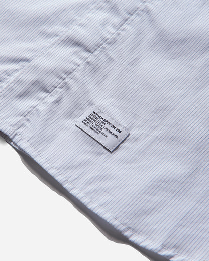 WTAPS Repo 02  Ls  Cotton Broadcloth Textile White Shirts Longsleeve Shirt 252CWDT-SHM05 WHITE