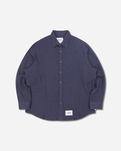 WTAPS Txt 04 Ls Navy Shirts Longsleeve Shirt 262TQDT-SHM05 NAVY