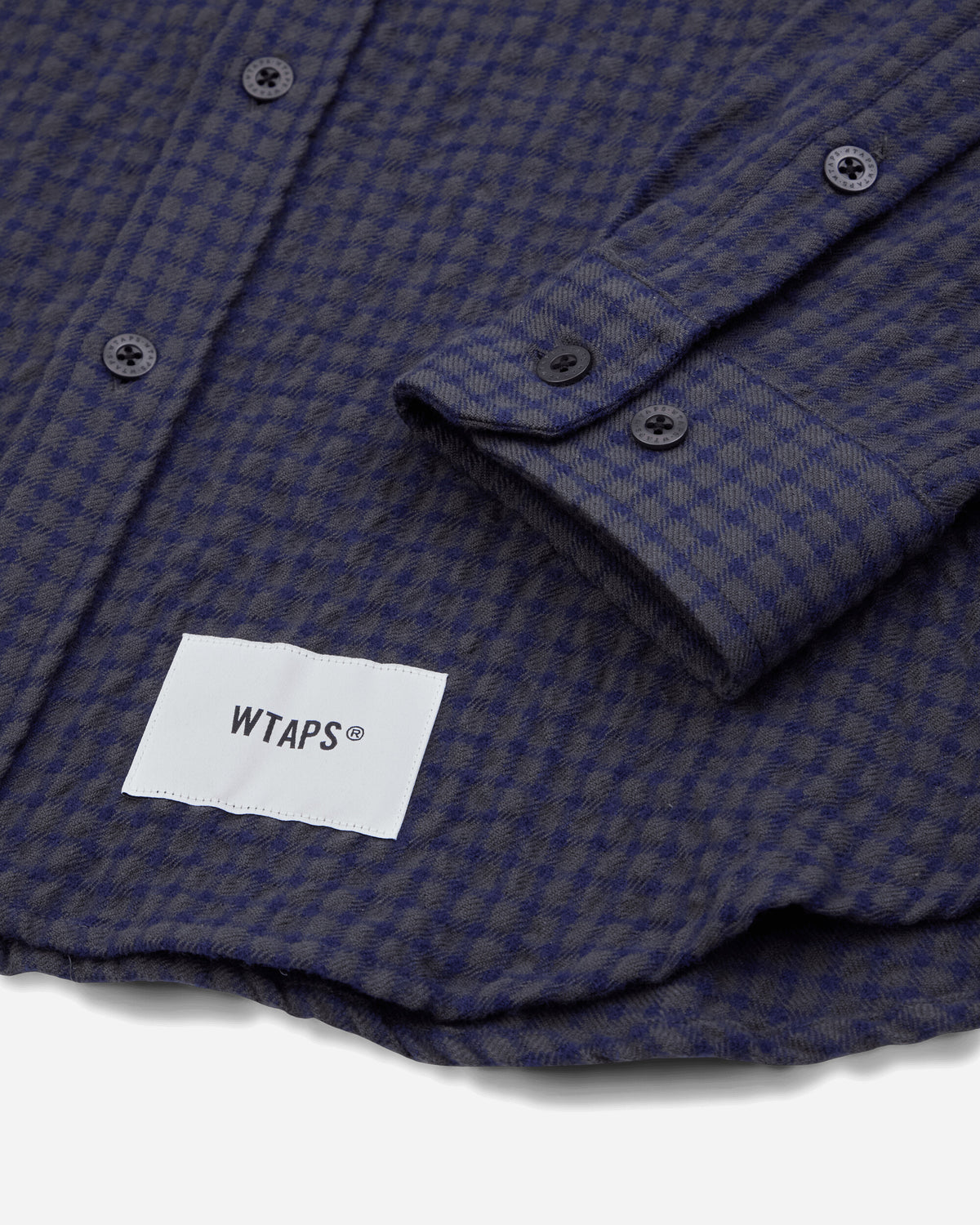WTAPS Txt 04 Ls Navy Shirts Longsleeve Shirt 262TQDT-SHM05 NAVY