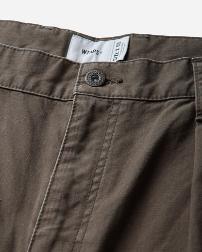 WTAPS Armstg2601/Shorts/Cotton. Cnvs Olive Drab Shorts Short 261CWDT-PTM07 GRN