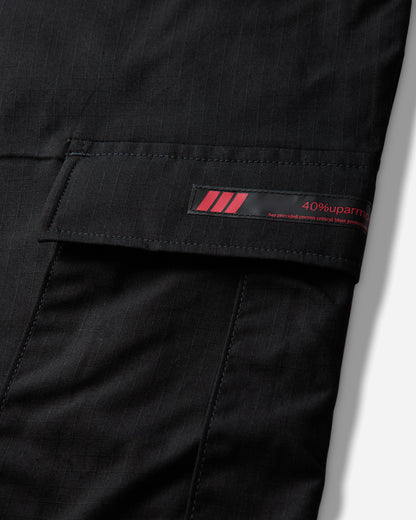 WTAPS Mils9601/Shorts/Cotton. Ripstop Black Shorts Short 261WVDT-PTM06 BLK