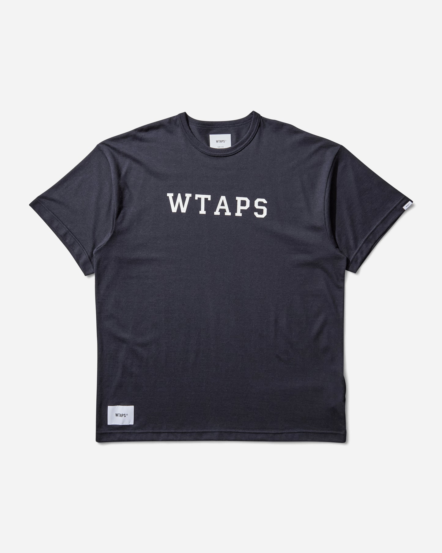 WTAPS Academy 01/Ss/Ctpl Navy T-Shirts Shortsleeve 251ATDT-CSM19 NAVY