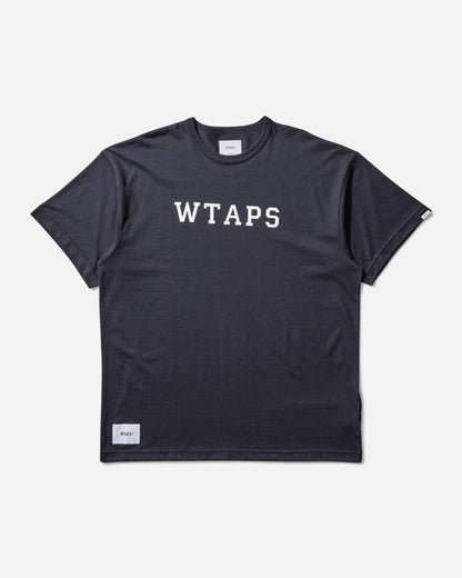 WTAPS Academy 01/Ss/Ctpl Navy T-Shirts Shortsleeve 251ATDT-CSM19 NAVY