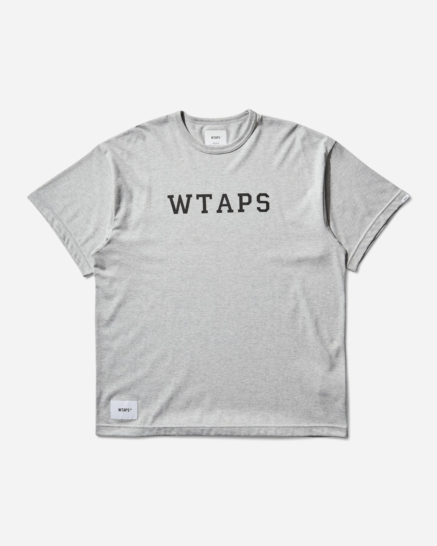 WTAPS Academy 01/Ss/Ctpl Ash Gray T-Shirts Shortsleeve 251ATDT-CSM19 ASHGRAY