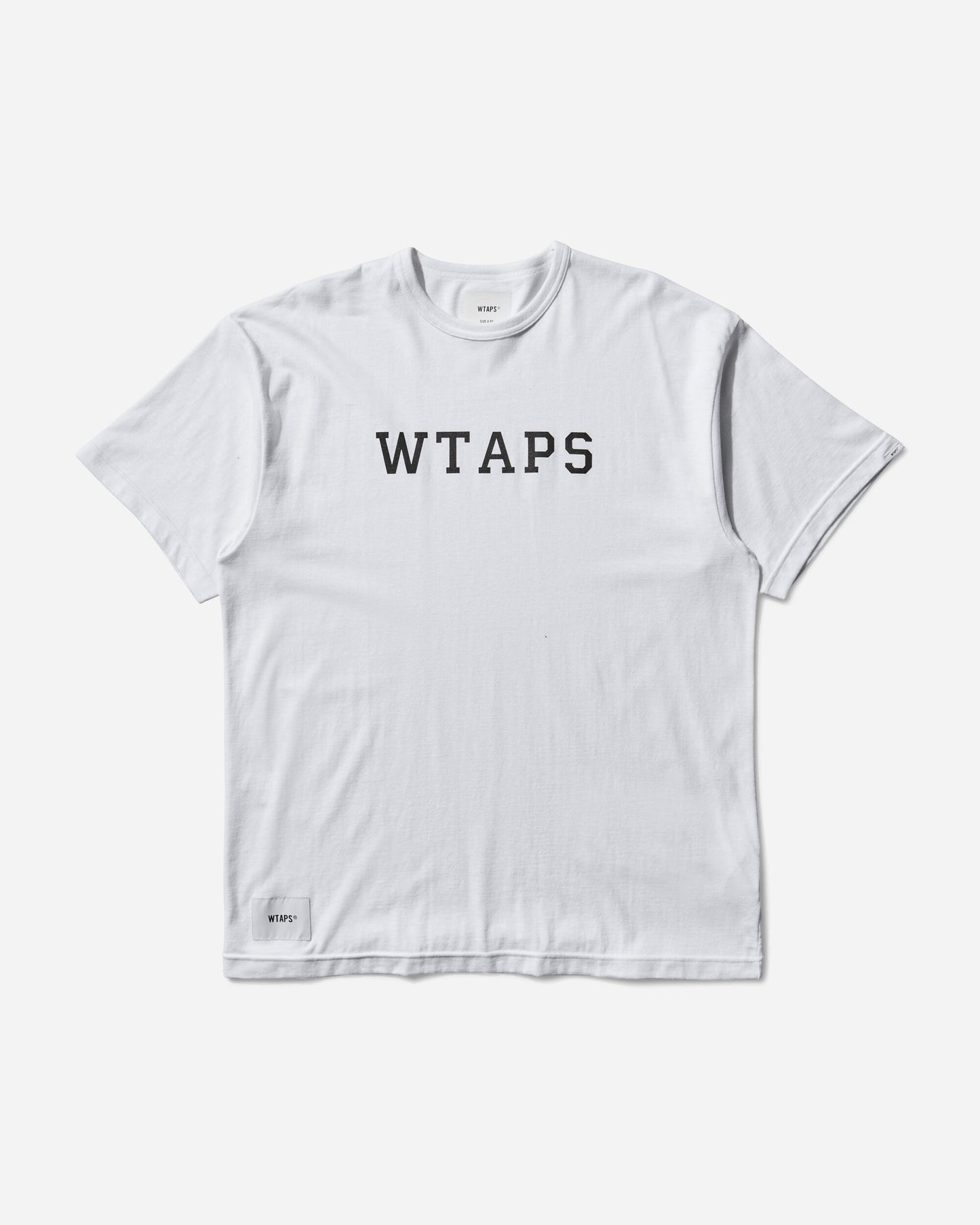 WTAPS Academy 01/Ss/Ctpl White T-Shirts Shortsleeve 251ATDT-CSM19 WHITE