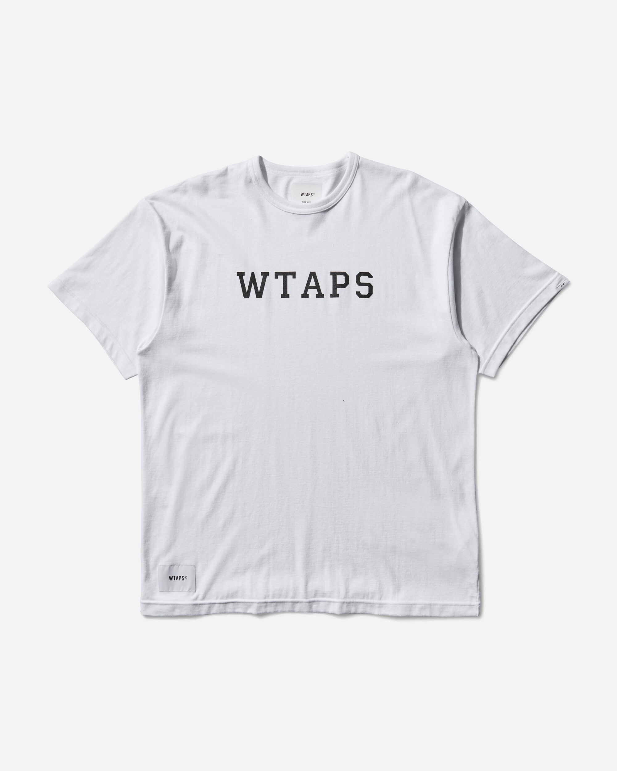 WTAPS Academy 01/Ss/Ctpl White T-Shirts Shortsleeve 251ATDT-CSM19 WHITE