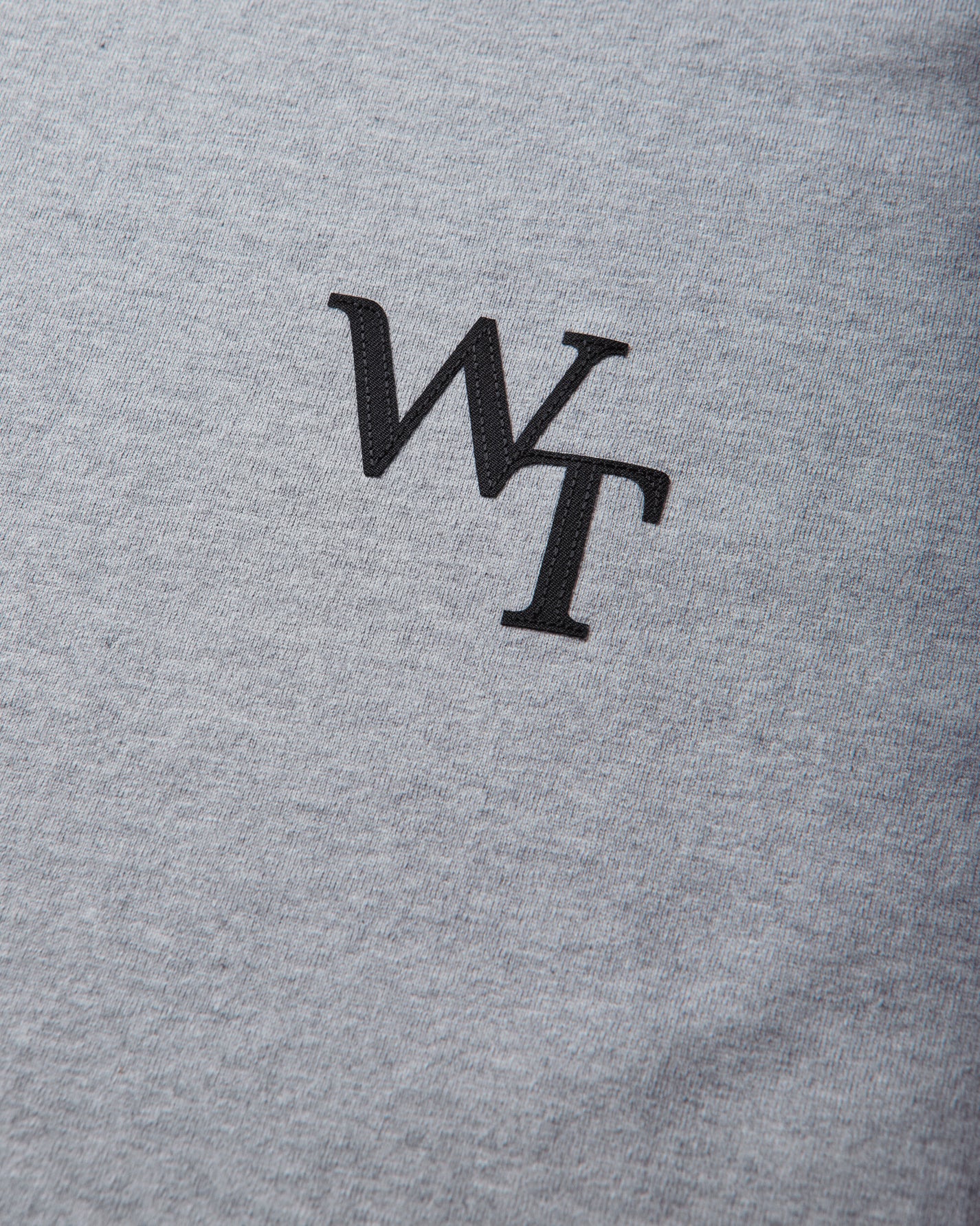 WTAPS Academy Ss Cotton Ash Gray T-Shirts Shortsleeve 261ATDT-CSM21 GRY