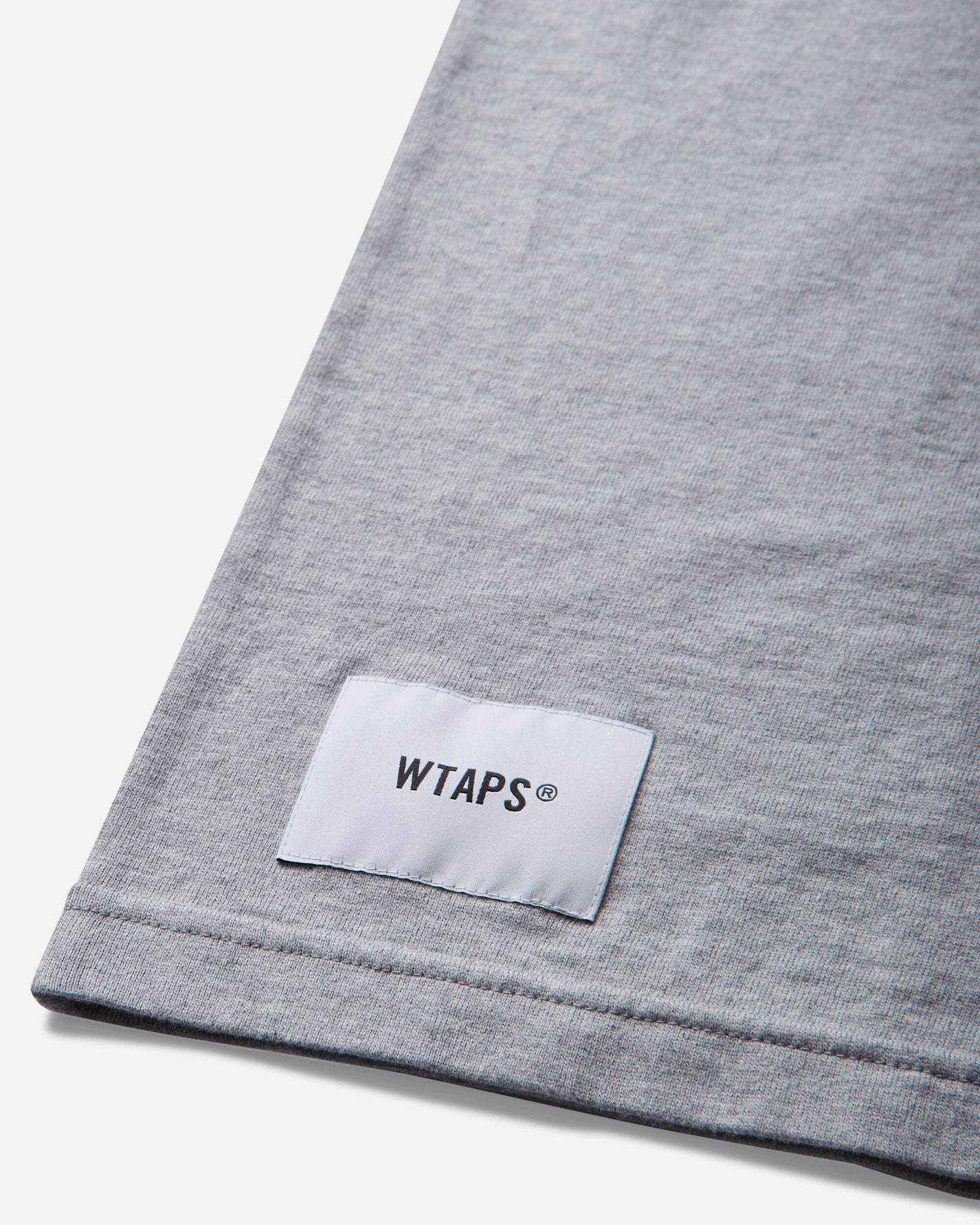 WTAPS Academy Ss Cotton Ash Gray T-Shirts Shortsleeve 261ATDT-CSM21 GRY