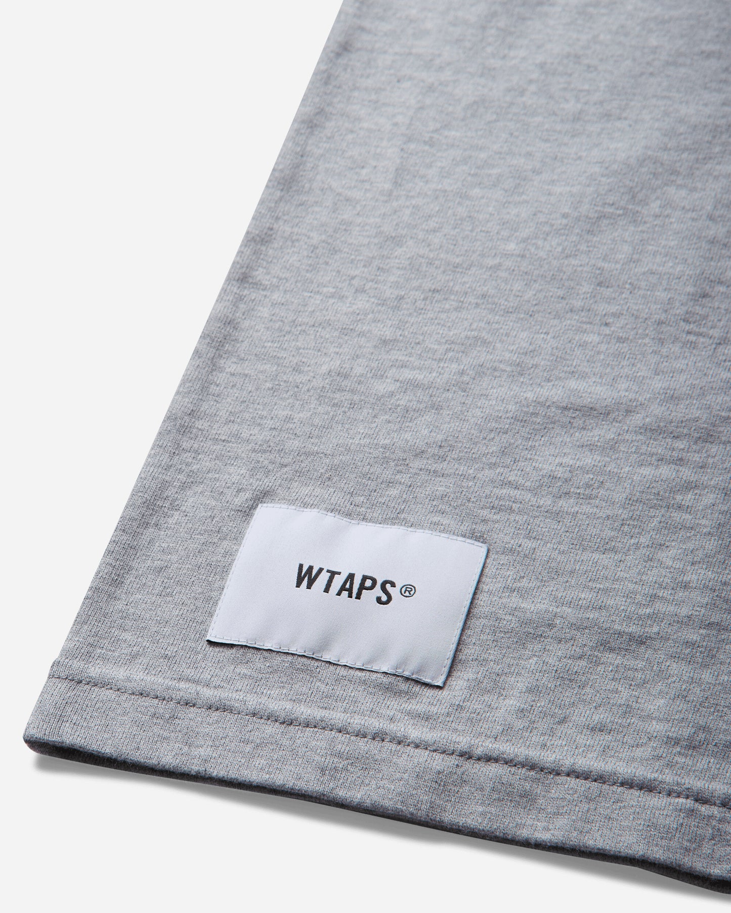 WTAPS Academy Ss Cotton Ash Gray T-Shirts Shortsleeve 261ATDT-CSM21 GRY