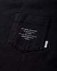 WTAPS Aii Ss Cotton Black T-Shirts Shortsleeve 261ATDT-CSM20 BLK