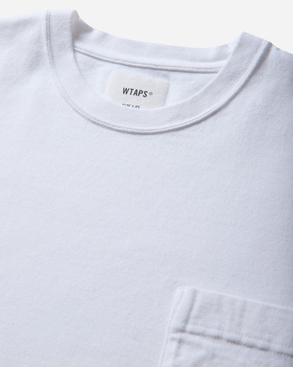 WTAPS Aii Ss Cotton White T-Shirts Shortsleeve 261ATDT-CSM20 WHT