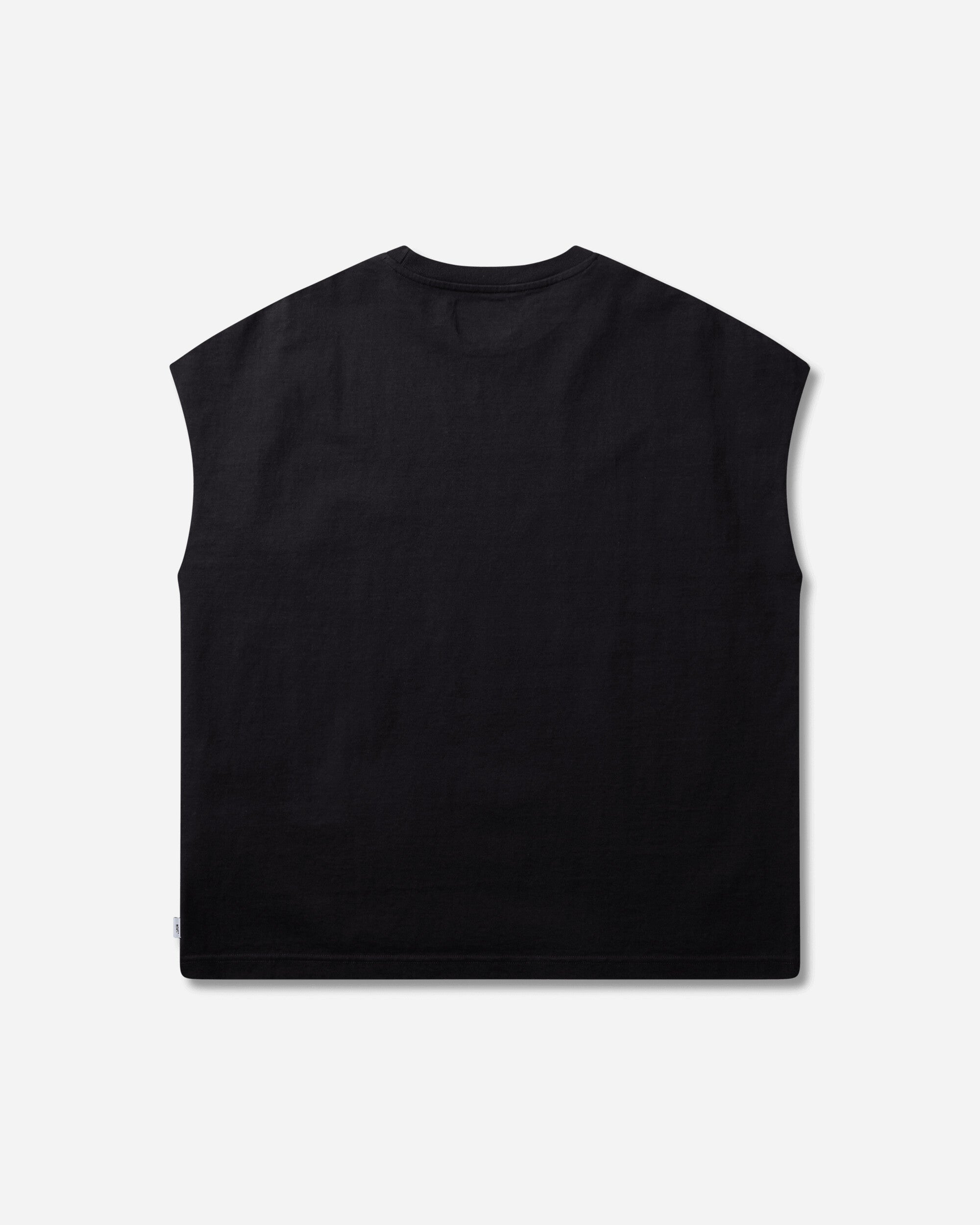 WTAPS Bc Ss Cotton Black T-Shirts Shortsleeve 261ATDT-CSM32 BLK